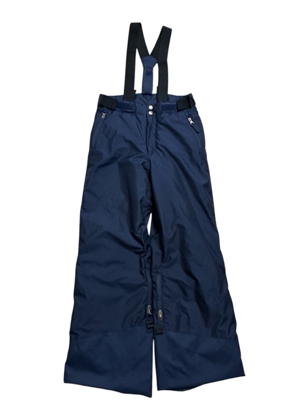 Decathlon Wedze kids snow bib ski pants navy size 12/14